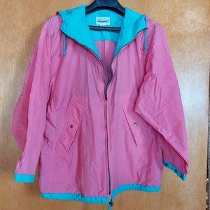 Womens wind breaker with hood